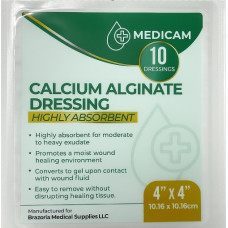 Calcium Alginate Wound Dressing (10pcs)