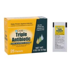 Triple Antibiotic Topical Ointment 0.9gm Foil Pack 25/Bx