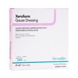 Xeroform Petrolatum Gauze Dressing 4x4" (25pcs)